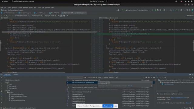 Git Commit and Branch Details in IntelliJ - Demo смотреть онлайн
