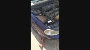 ЗАМЕНА НАТЯЖНОГО РОЛИКА ПРИВОДНОГО РЕМНЯ Ford Mondeo 1,8 бензин.