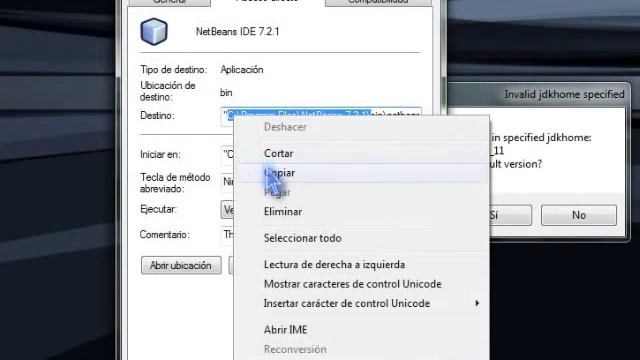 Invalid Jdkhome Specified