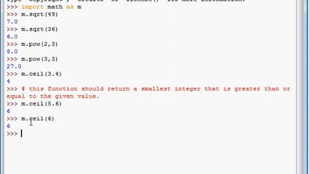 math module functions : Topic of Class XII CS смотреть онлайн