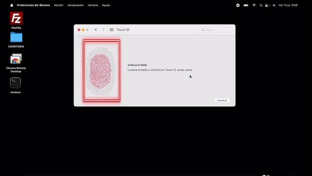 Como desbloquear el #Mac con tu dedo con Touch ID