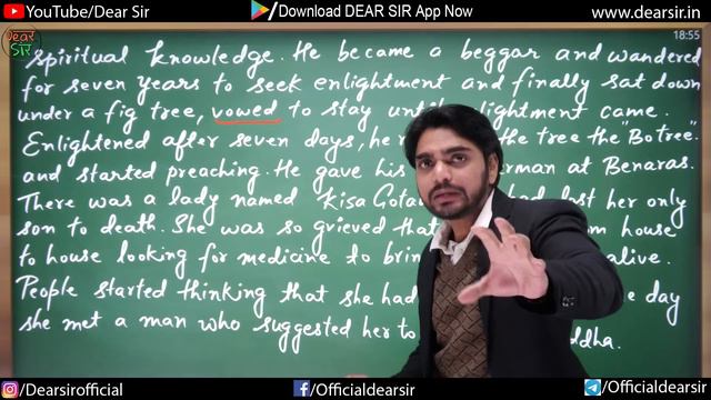 The Sermon at Benares Class 10 | Chapter 10 | CBSE/Summary/Questions And Answers/In Hindi | Dear Si смотреть онлайн