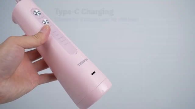 TEBIKIN Cordless Water Flosser fresh your day with smile. смотреть онлайн