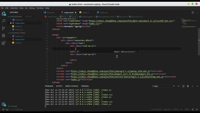 How to make auto type web app using Javascript| Auto Type for Presentation | Hindi смотреть онлайн