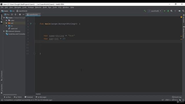 #5 More About Val and Var Or Null Point In Kotlin смотреть онлайн