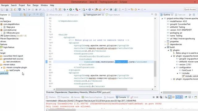Steps : How to generate cucumber reports in jenkins using plugin. [Maven] смотреть онлайн