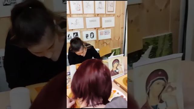 Икона в процессе создания смотреть онлайн