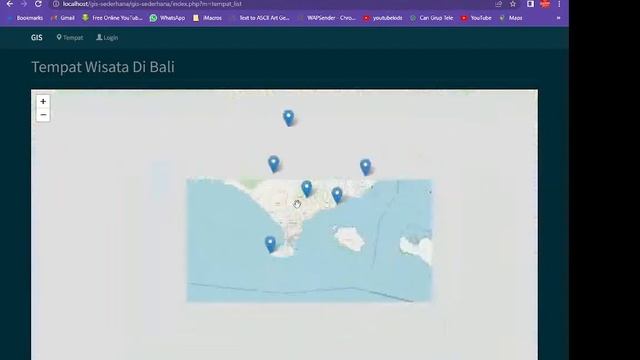 Full Source Code SISTEM INFORMASI GEOGRAFI TEMPAT WISATA BALI смотреть онлайн