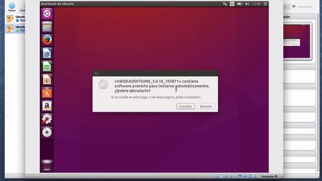 Instalar Guest Additions (Virtual Box) en Ubuntu 15.10 смотреть онлайн