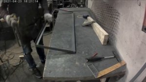 Ступень из просечного металлического листа