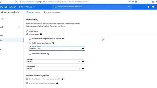 HOW TO CREATE A PRIVATE CLUSTER IN GOOGLE KUBERNETES ENGINE смотреть онлайн