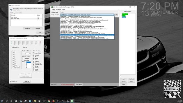 Map a button from one device to vjoy with UCR смотреть онлайн