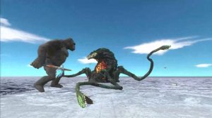 BATTLE OF KAIJU Animal Revolt Battle Simulator monster at the city
