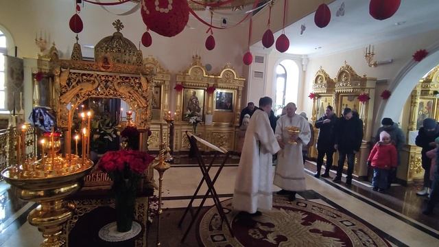 1. Освящение Пасхальной снеди. Посёлок Пангоды 23 Апреля 2022г смотреть онлайн