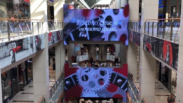 Mall of Sofia 160 sqm LED Screens - KVANT 5,0 ★★★★★ Rating смотреть онлайн