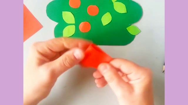 Простая поделка для детей Дерево из картонной втулки смотреть онлайн