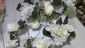 Создание композиции из искусственных цветов своими руками.