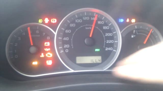 Тэст понели приборов Subaru impreza 2008 смотреть онлайн