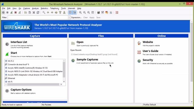 Acrylic WiFi Professional - Wireless capture with Wireshark under windows смотреть онлайн
