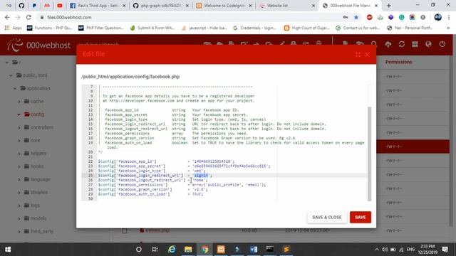 Login With Facebook in Codeigniter Part - 4 | Rocking With Tech смотреть онлайн