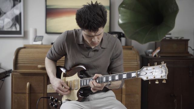 Gibson 1970 SG Custom Guitar Played By Louis Crosland. #gibson #gibsonguitars #blues