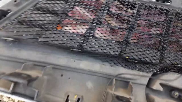 Установка сетки на радиаторную решётку ОПЕЛЬ МОККА смотреть онлайн