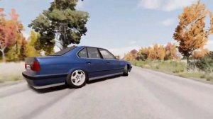 BMW E34 в beamNG drive