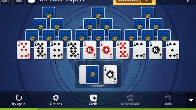 Microsoft Solitaire Collection: TriPeaks - Expert - April 28, 2020 смотреть онлайн
