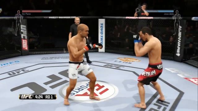 EA Sports UFC Online: Knockout Of The Day! ft Jose Aldo Capoeira Kick смотреть онлайн