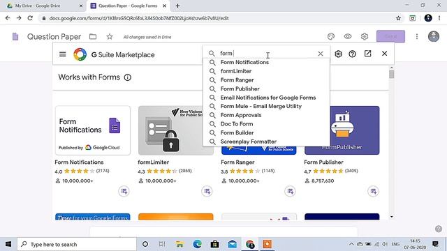 How to Create Quiz Question Paper on Google Forms With Time Limit смотреть онлайн
