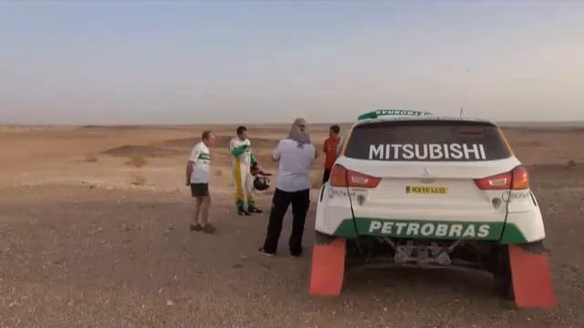 ASX Racing - Testes no Marrocos - Dia 1 :: Equipe Mitsubishi Petrobras смотреть онлайн