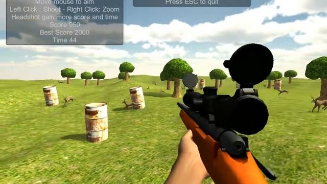 Playing deer sniper 2014. смотреть онлайн