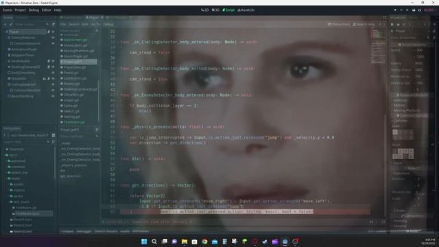 Coding Player Script (Godot Engine) смотреть онлайн