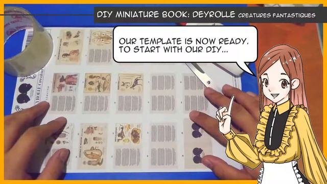 DIY Miniature Book of DEYROLLE Creatures Fantastique смотреть онлайн