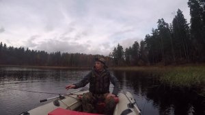 РЫБАЛКА В СЕРЕДИНЕ ОКТЯБРЯ. Карелия. Ладожские шхеры.