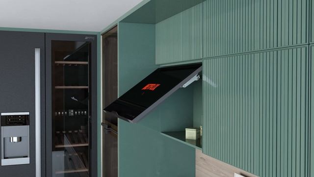 Встраиваемый Smart телевизор для кухни AVS325KS смотреть онлайн