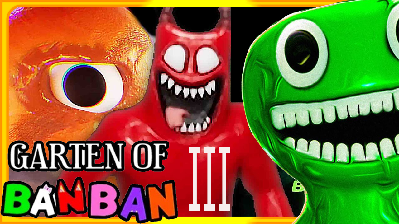 Гартен оф БАНБАН Сумасшедшие МОНСТРЫ Garten of Banban 3 Глава #2 смотреть онлайн