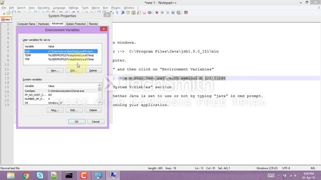 How to set java environment variable смотреть онлайн