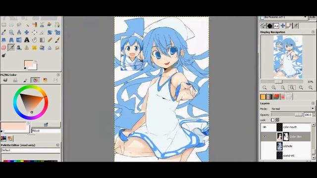 ☆Ｒｅｑｕｅｓｔ☆イカ娘・Ika Musumi 《GIMPで描いてみた》 смотреть онлайн