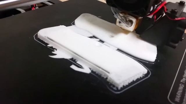 Wanhao Duplicator i3 printing CZ 75 Shadow grips смотреть онлайн