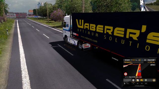 Euro Truck Simulator 2 (1.30) DAF XF Euro6 & Romania Extended Map 1.0 + DLC's & Mods смотреть онлайн