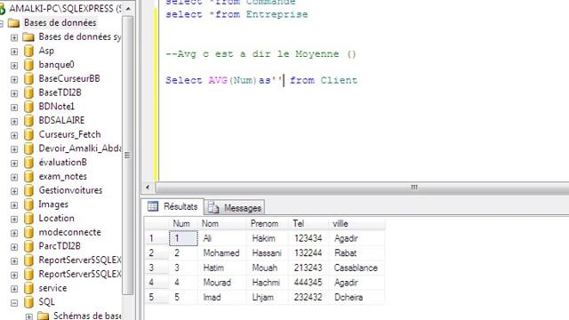 v21 SQL avg смотреть онлайн