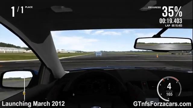 Forza 4 - 1 Mile Drag - 2010 Ford Fusion Sport смотреть онлайн