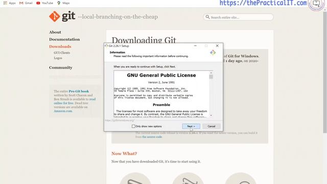 Easily Downloading and Installing GIT on Windows computer. Step by step installation смотреть онлайн