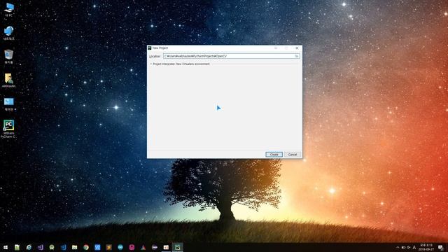 OpenCV Python 강좌 - 1. PyCharm에서 OpenCV 사용하는 방법 смотреть онлайн