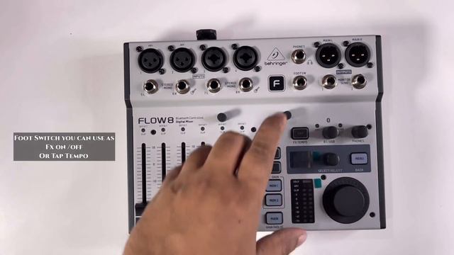 BEHRINGER Flow 8 DIGITAL MIXER Unboxing and overview смотреть онлайн