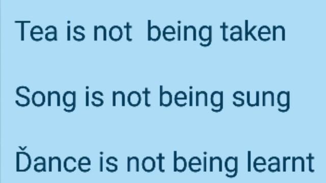 #tense present Continuous #tense #Passive voice # Negative Sentence смотреть онлайн