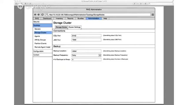 Storage Node UI Wireframes Review смотреть онлайн