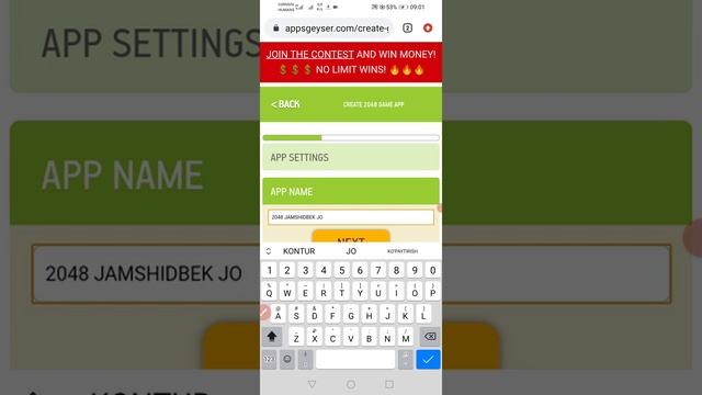 OYIN YARATISH 5 MINUTDA. VA PLAYMARKETGA JOYLASH
