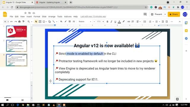 Angular 12 - New Features | How to Upgrade to Angular 12 [ 2021 Update ] Complete Guide смотреть онлайн